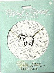 Halsband Woof & Wild Elephant  2-pack