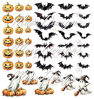 MAJA DESIGN  -Halloween - 12x12" Collection pack