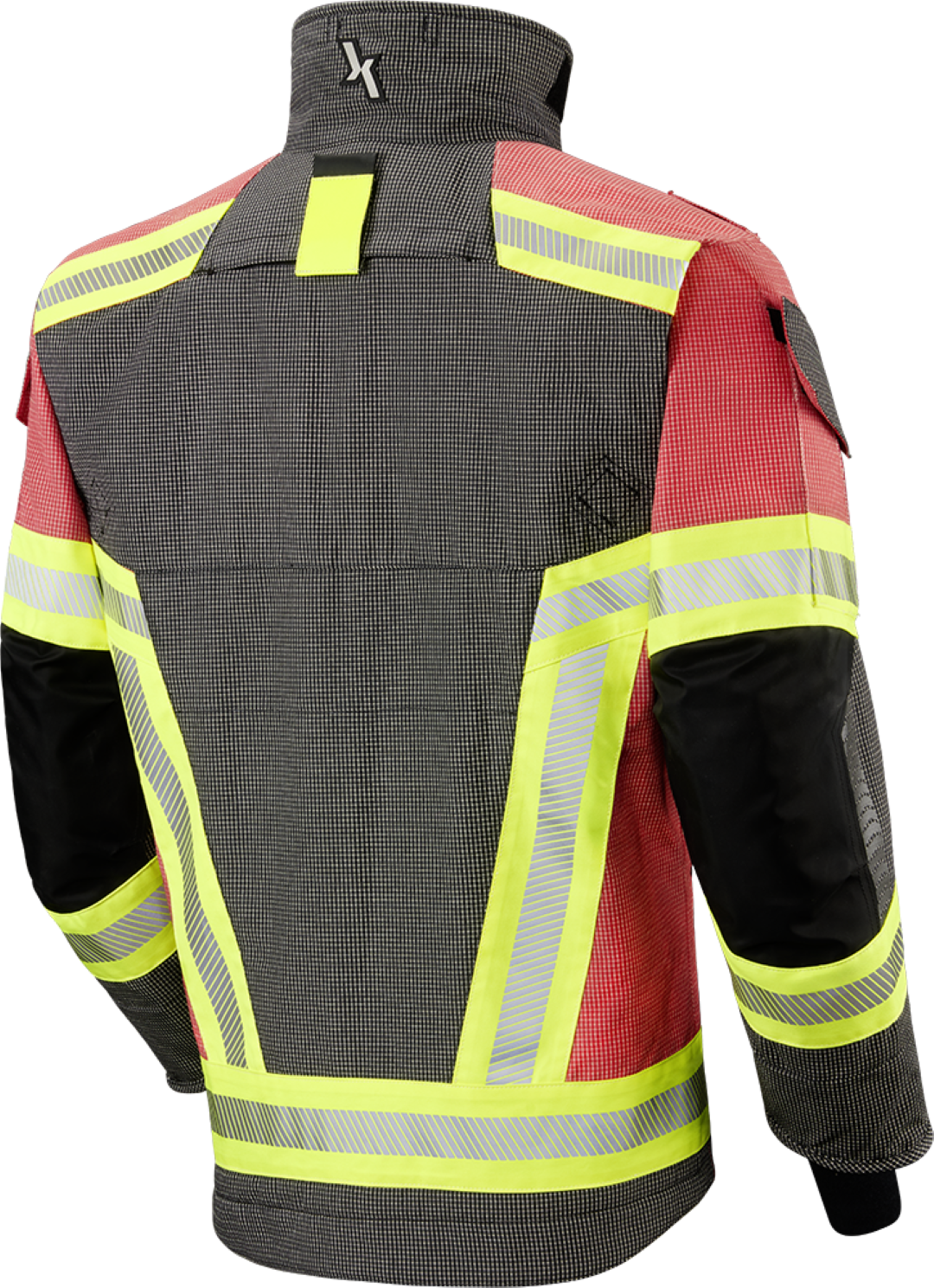 Brannbekledning for Røykdykking TEXPORT FIRE EVO ONE Jakke i Mørk blå/Rød farge, Neste generasjons røykdykkerbekledning. Lansert under Interschuts messen. - 6