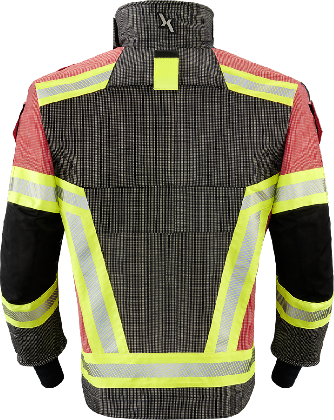Brannbekledning for Røykdykking TEXPORT FIRE EVO ONE Jakke i Mørk blå/Rød farge, Neste generasjons røykdykkerbekledning. Lansert under Interschuts messen. - 5