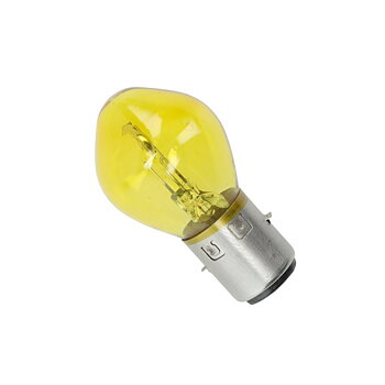 BA20D 12V 35/35W Light Bulb  Yellow