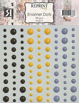 Reprint Adhesive Enamel Dots -Enchanted Halloween Collection