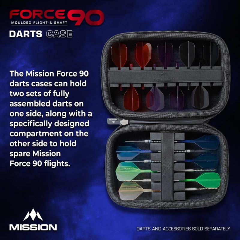 Mission Force 90 Dartfodral Svart - 2