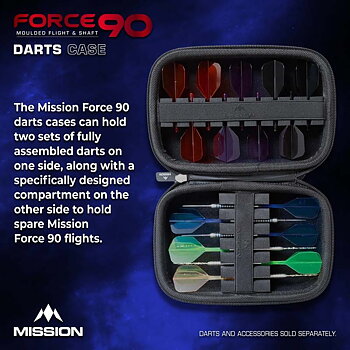 Mission Force 90 Dartfodral Svart