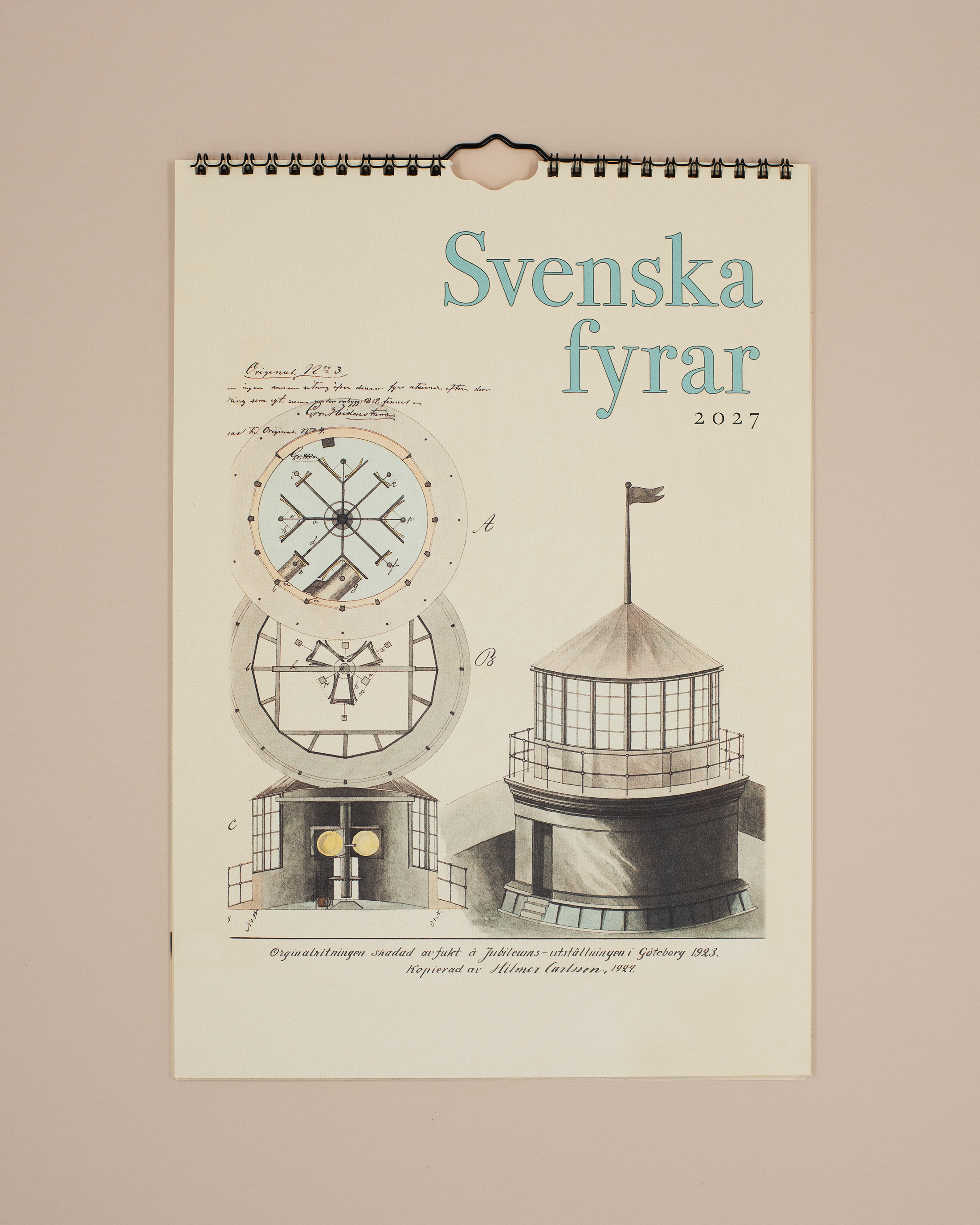 Svenska Fyrar Väggkalender 2027
