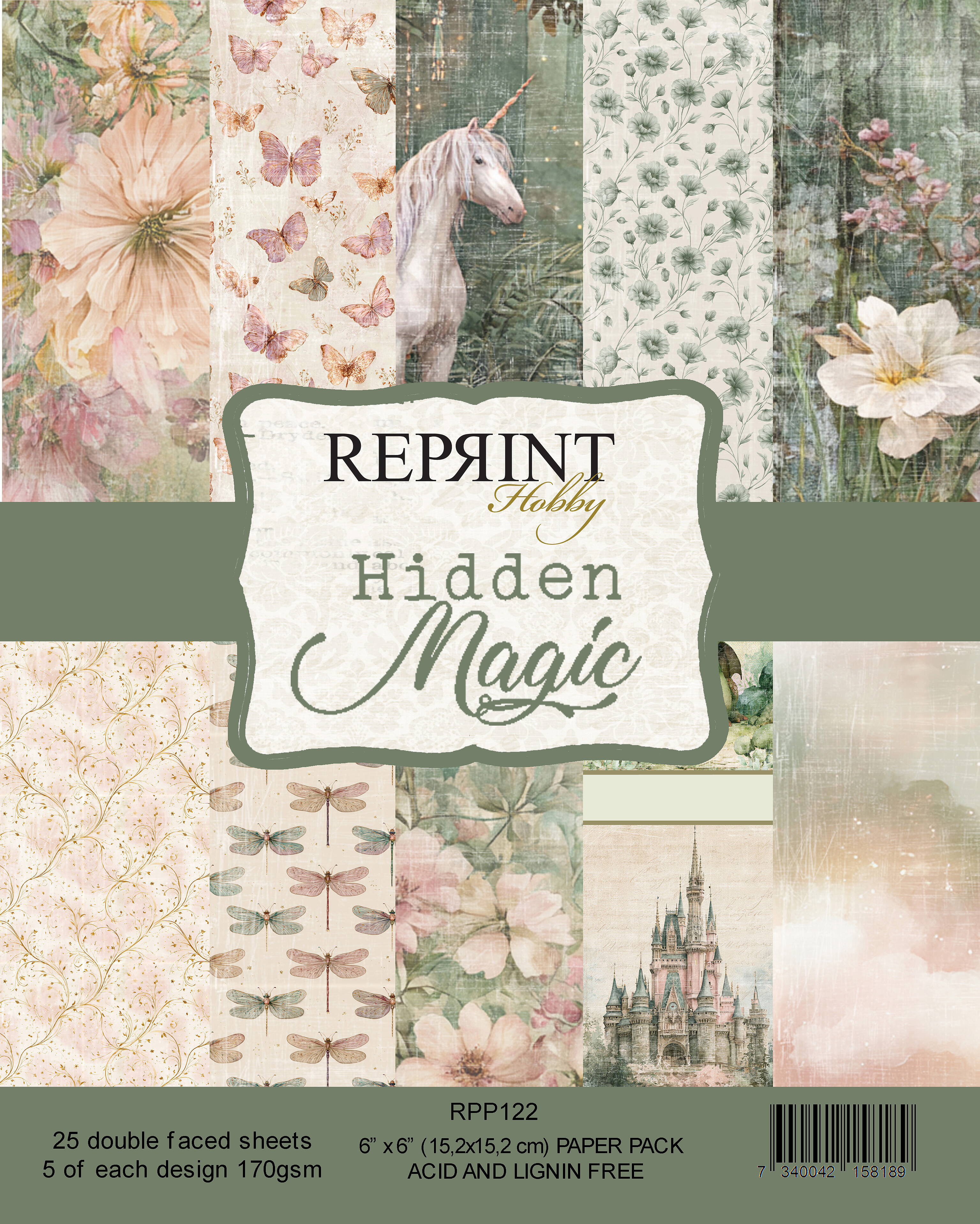 R PP 6x6 Collection -Hidden Magic 