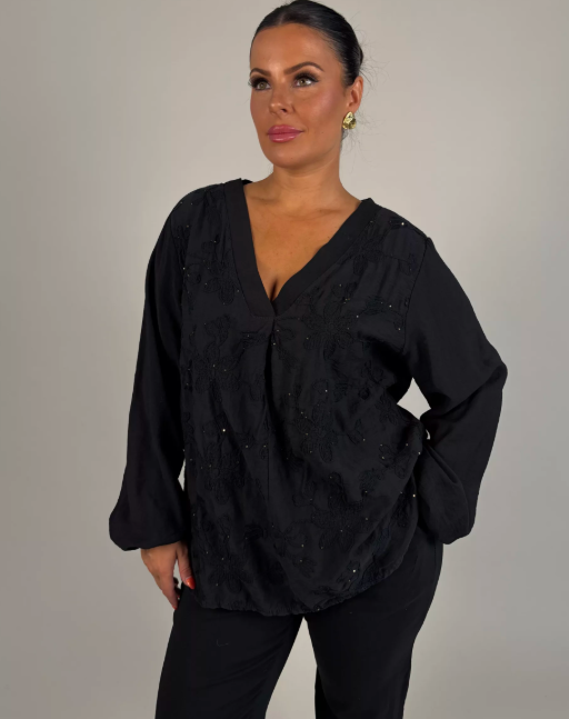 Lovisa blus svart - 2