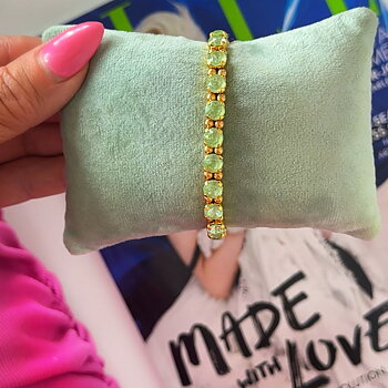 Armband Maxine Paradise Green Lux Gold