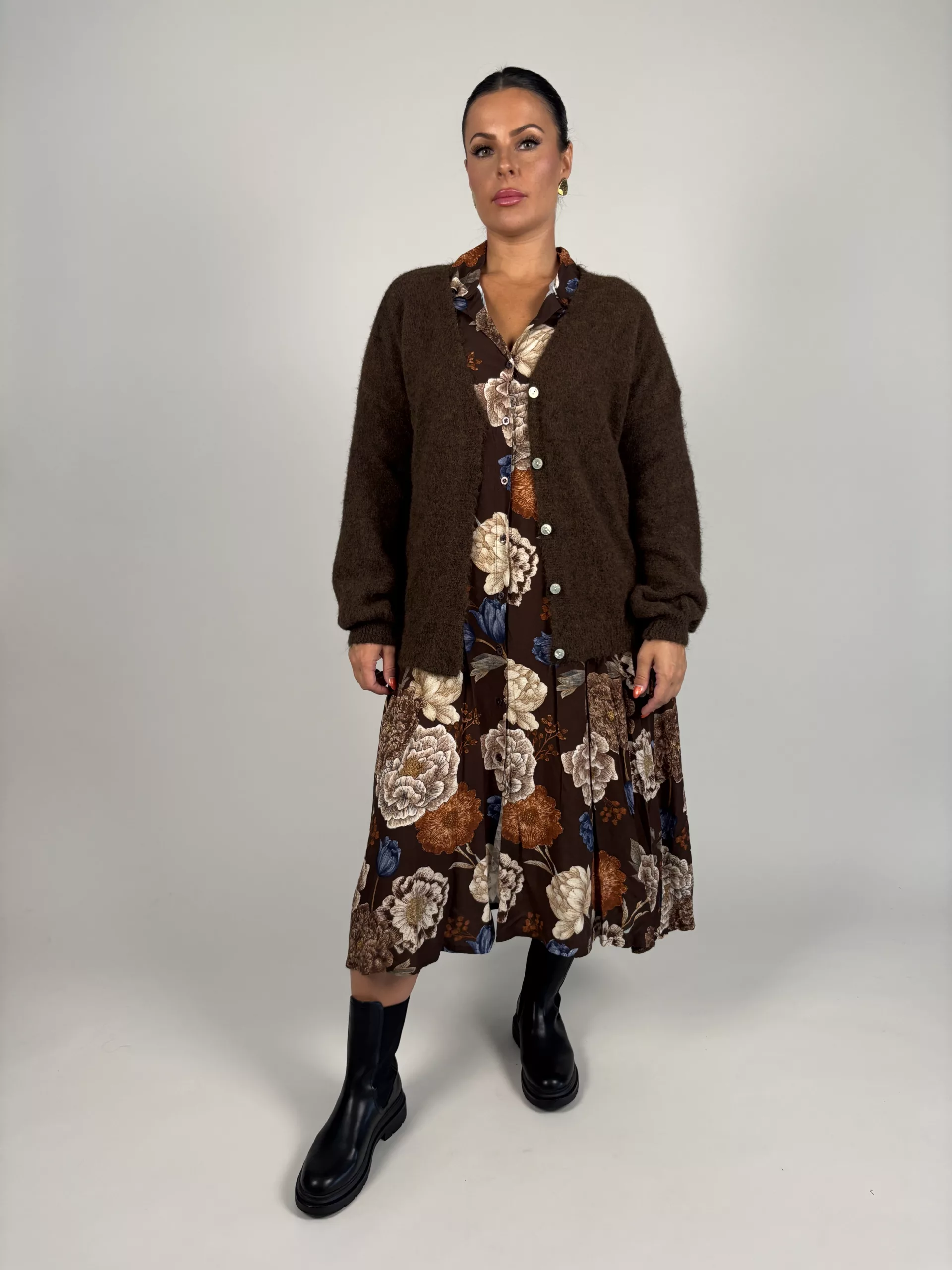 Karin kofta brun - 3