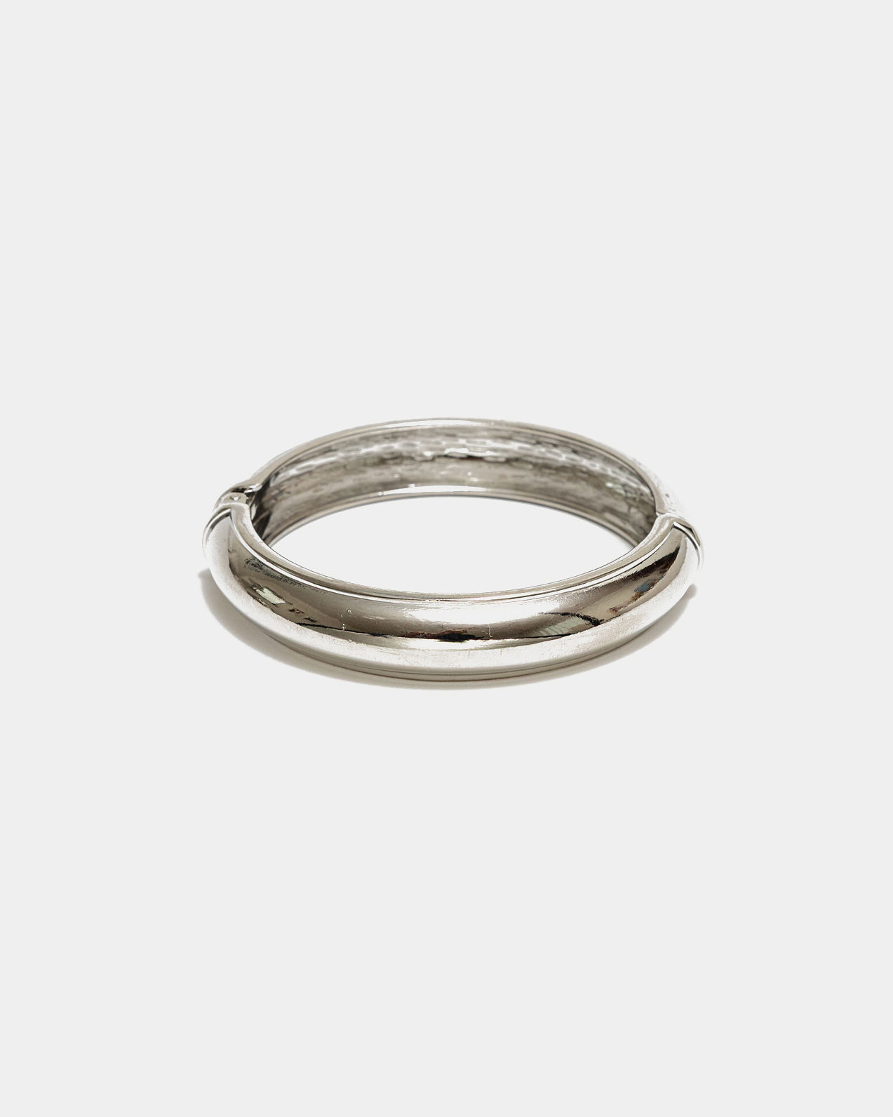 Adele Bracelet Plain Silver