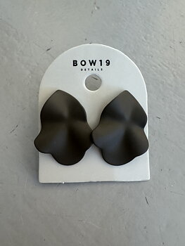 Lip Earrings Small Dark Olive Green