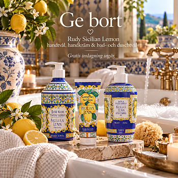 Badstund – Sicilian Lemon för hela badrummet