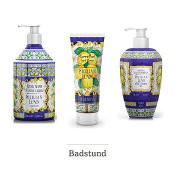 Badstund – Sicilian Lemon för hela badrummet