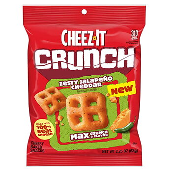Cheez-It Crunch Zesty Jalapeño Cheddar 63g