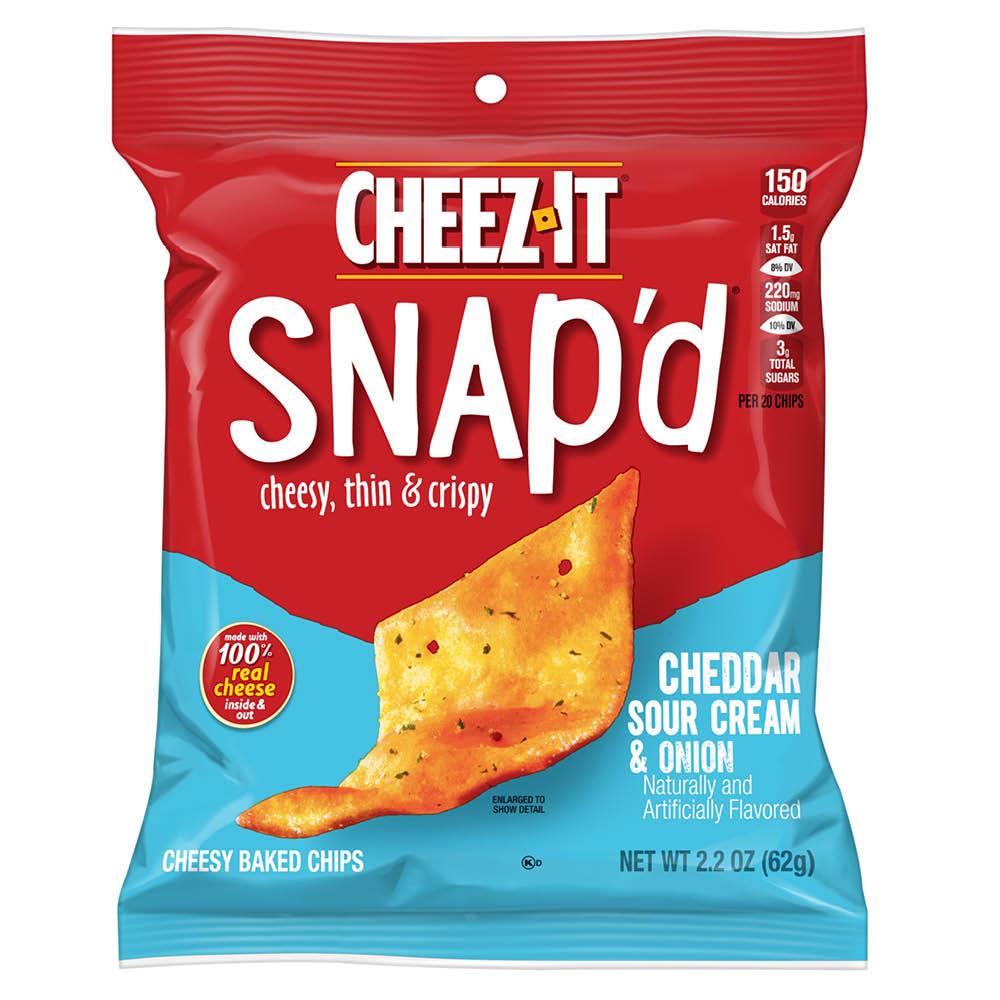 Cheez-It Snap’d Cheddar Sour Cream & Onion 62g