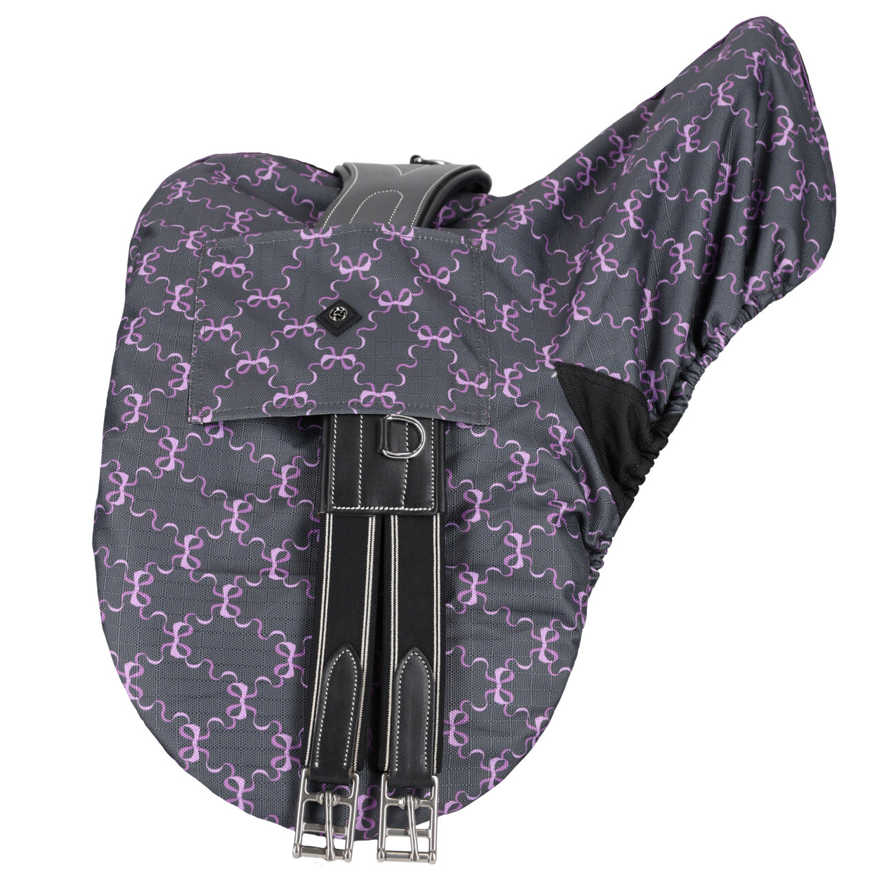Sadelöverdrag (dressyr, hopp, allround, island och allround), QHP Bouncing Bows