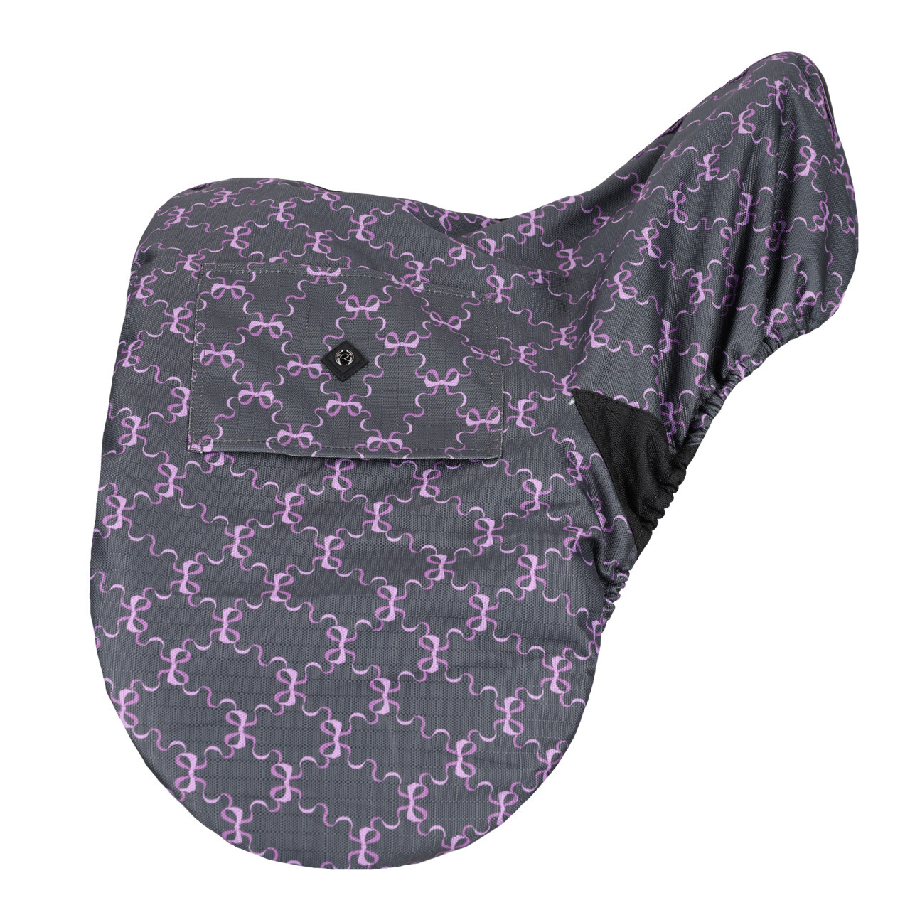 Sadelöverdrag (dressyr, hopp, allround, island och allround), QHP Bouncing Bows - 2
