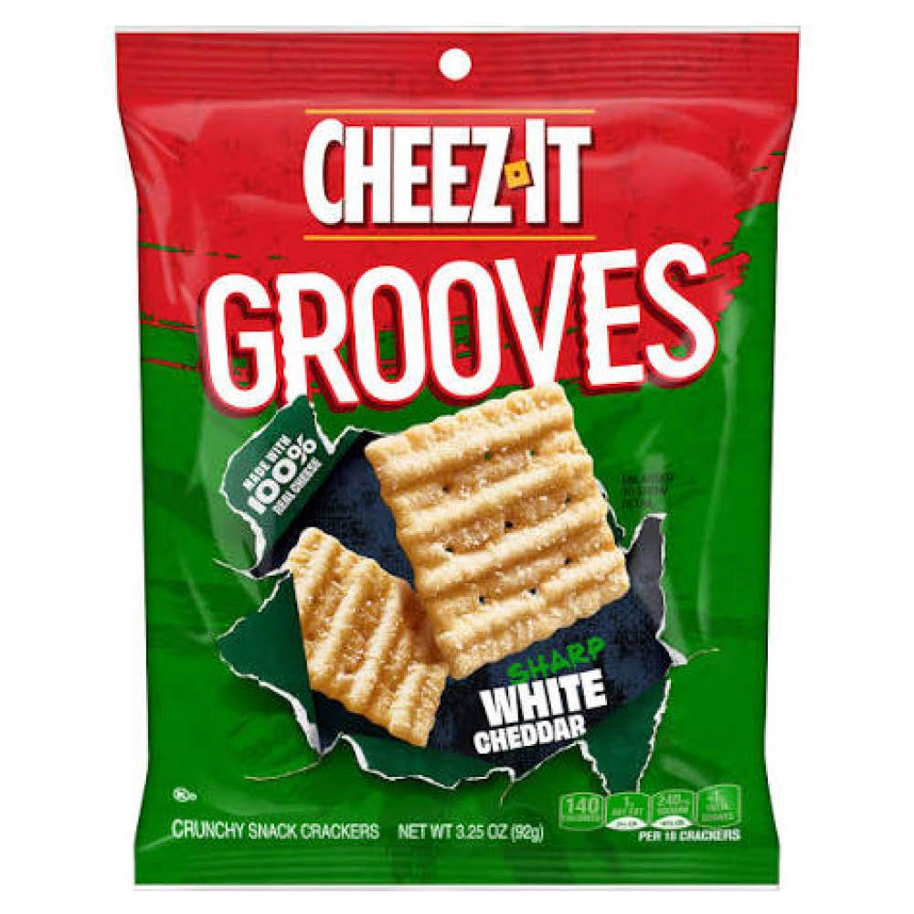 Cheez-It Grooves Sharp White Cheddar 92g