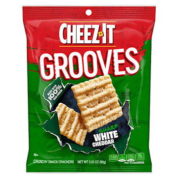 Cheez-It Grooves Sharp White Cheddar 92g