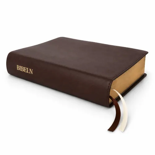 Reformationsbibeln 2026 Bonded Leather valnötsbrun