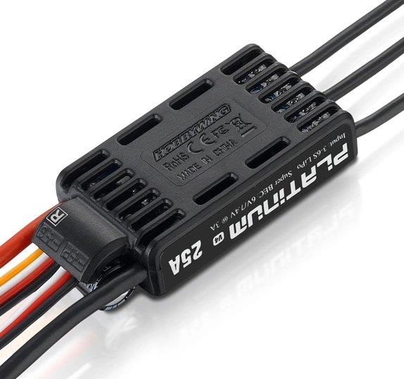 Hobbywing Platinum 25A Fartreglage 3-6S V4 - 2