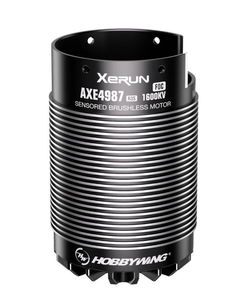 Hobbywing Motor XeRun AXE4987SD 1600kV Black R3S - 12