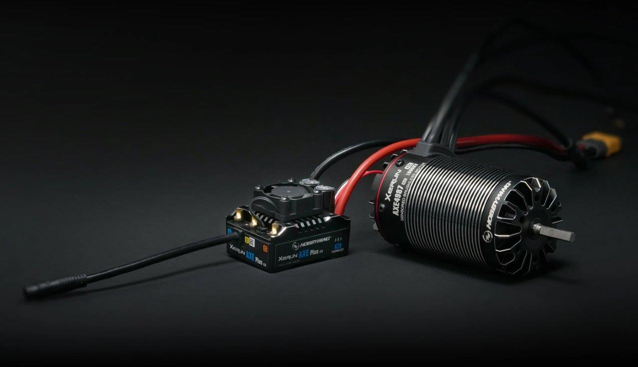Hobbywing Motor XeRun AXE4987SD 1600kV Black R3S - 15