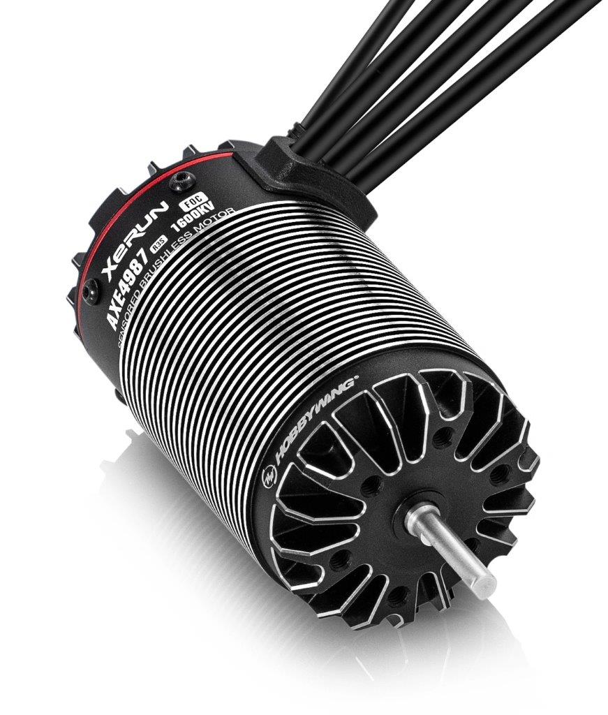Hobbywing Motor XeRun AXE4987SD 1600kV Black R3S - 2