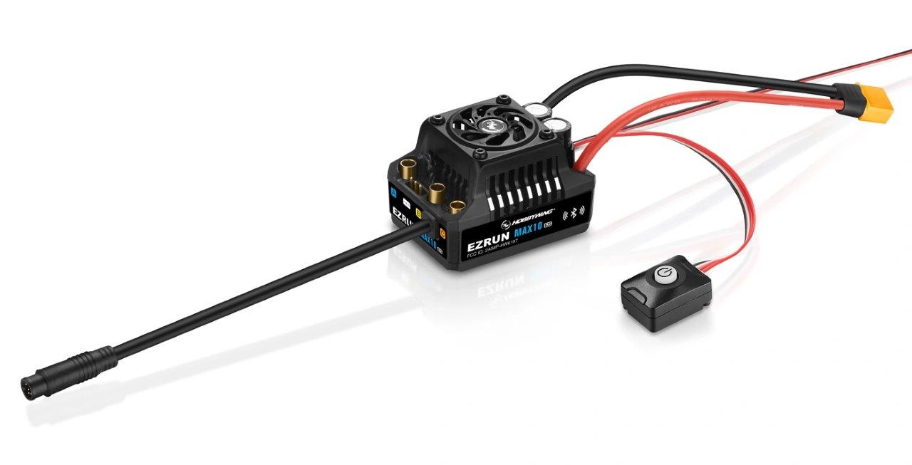 Hobbywing EzRun MAX10 G2S 80A 2-3S Sensor WP Fartreglage 1/10 - 3