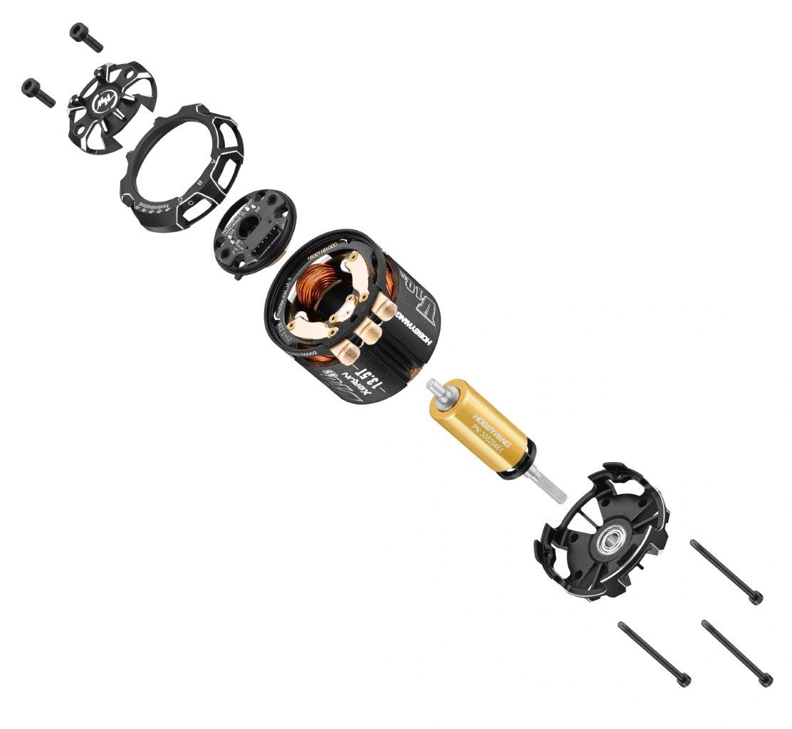 Hobbywing Motor XeRun V10 13.5T Black G5 Torque Stock - 6