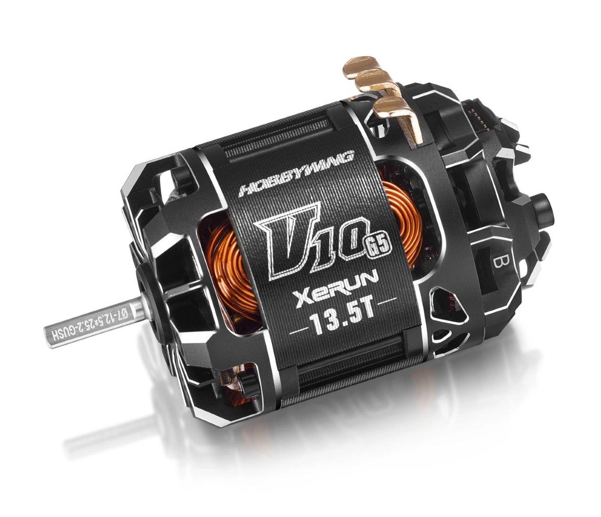 Hobbywing Motor XeRun V10 13.5T Black G5 Torque Stock