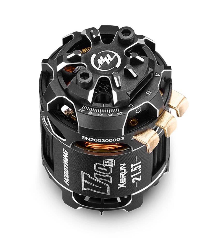 Hobbywing Motor XeRun V10 21.5T Black G5 Stock Torque - 4