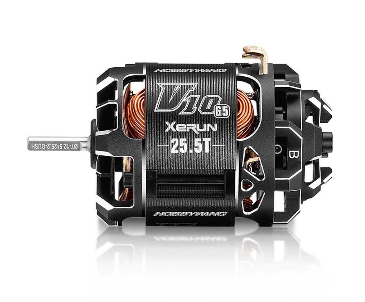 Hobbywing Motor XeRun V10 25.5T Black G5 Stock Torque - 3