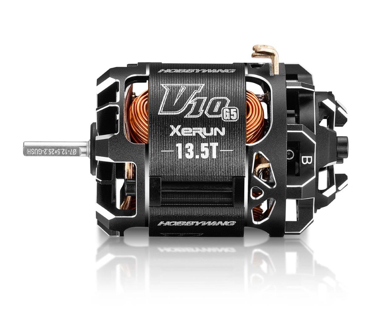 Hobbywing Motor XeRun V10 13.5T Black G5 Stock - 4