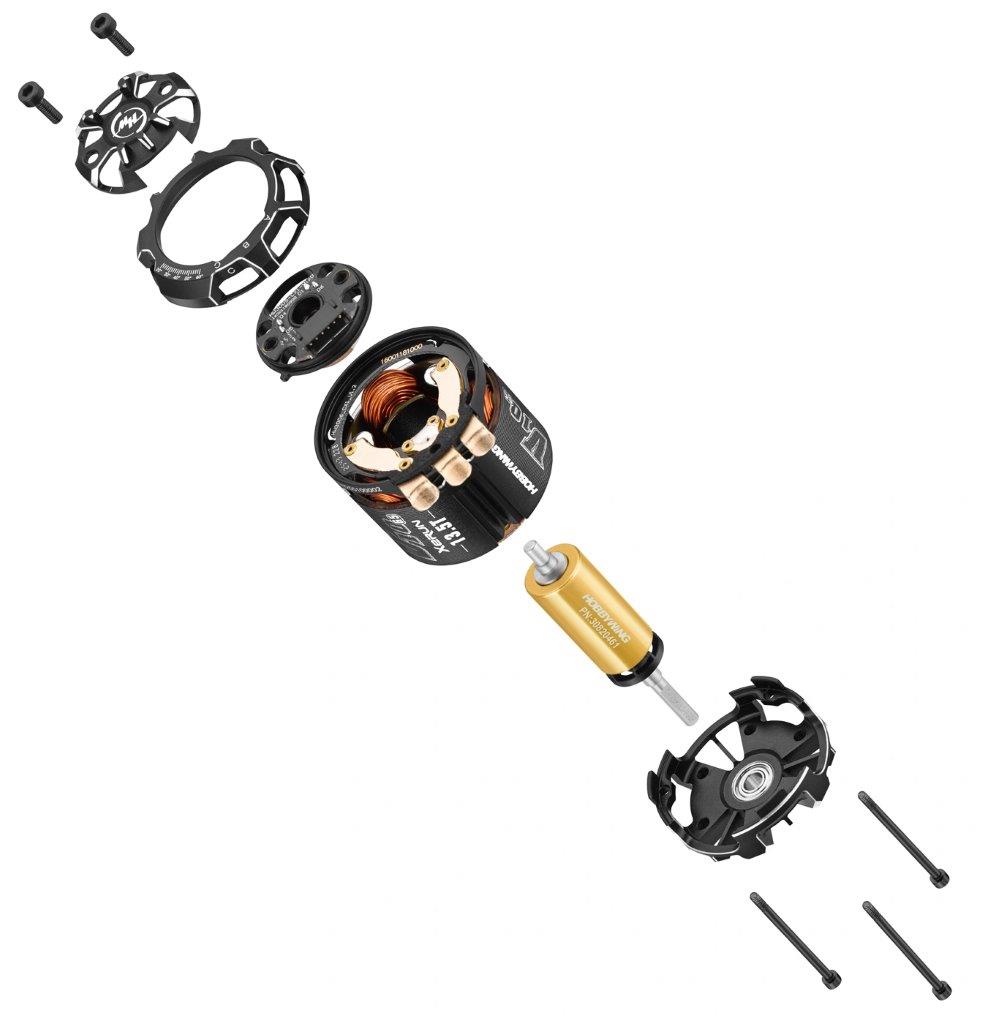 Hobbywing Motor XeRun V10 17.5T Black G5 Torque Stock - 6