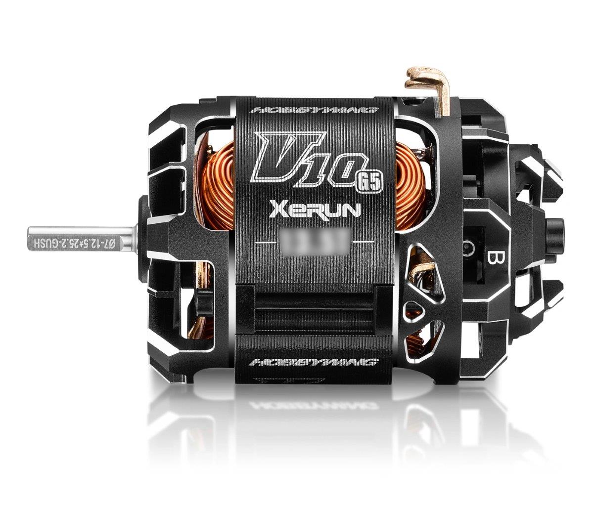 Hobbywing Motor XeRun V10 17.5T Black G5 Torque Stock - 3