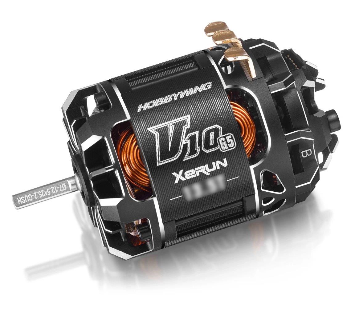 Hobbywing Motor XeRun V10 17.5T Black G5 Torque Stock - 2