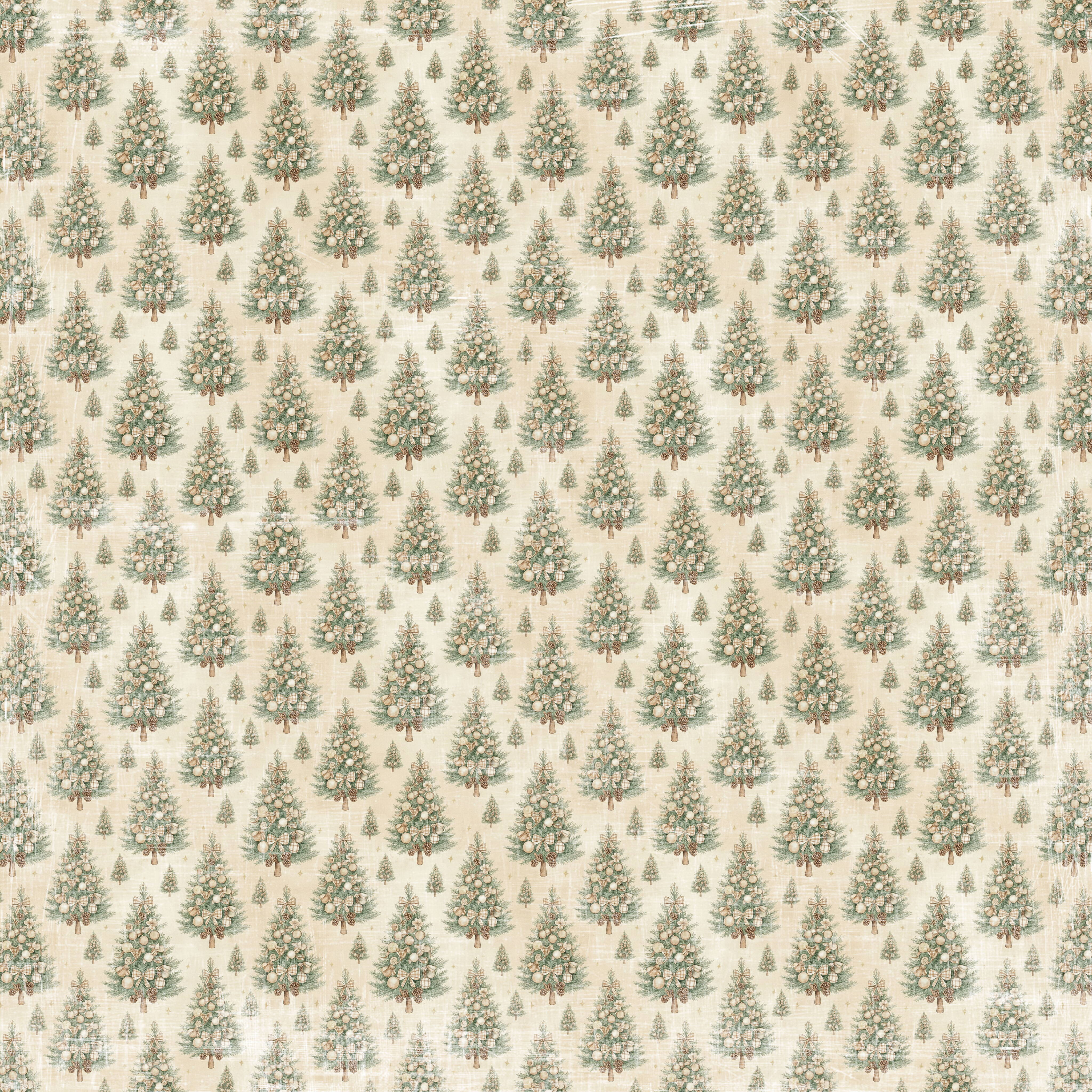 Reprint12x12 0767 Cozy Winter Collection -Christmas Tree