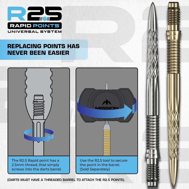 Mission R2.5 Rapide Spetsbytesverktyg - 6