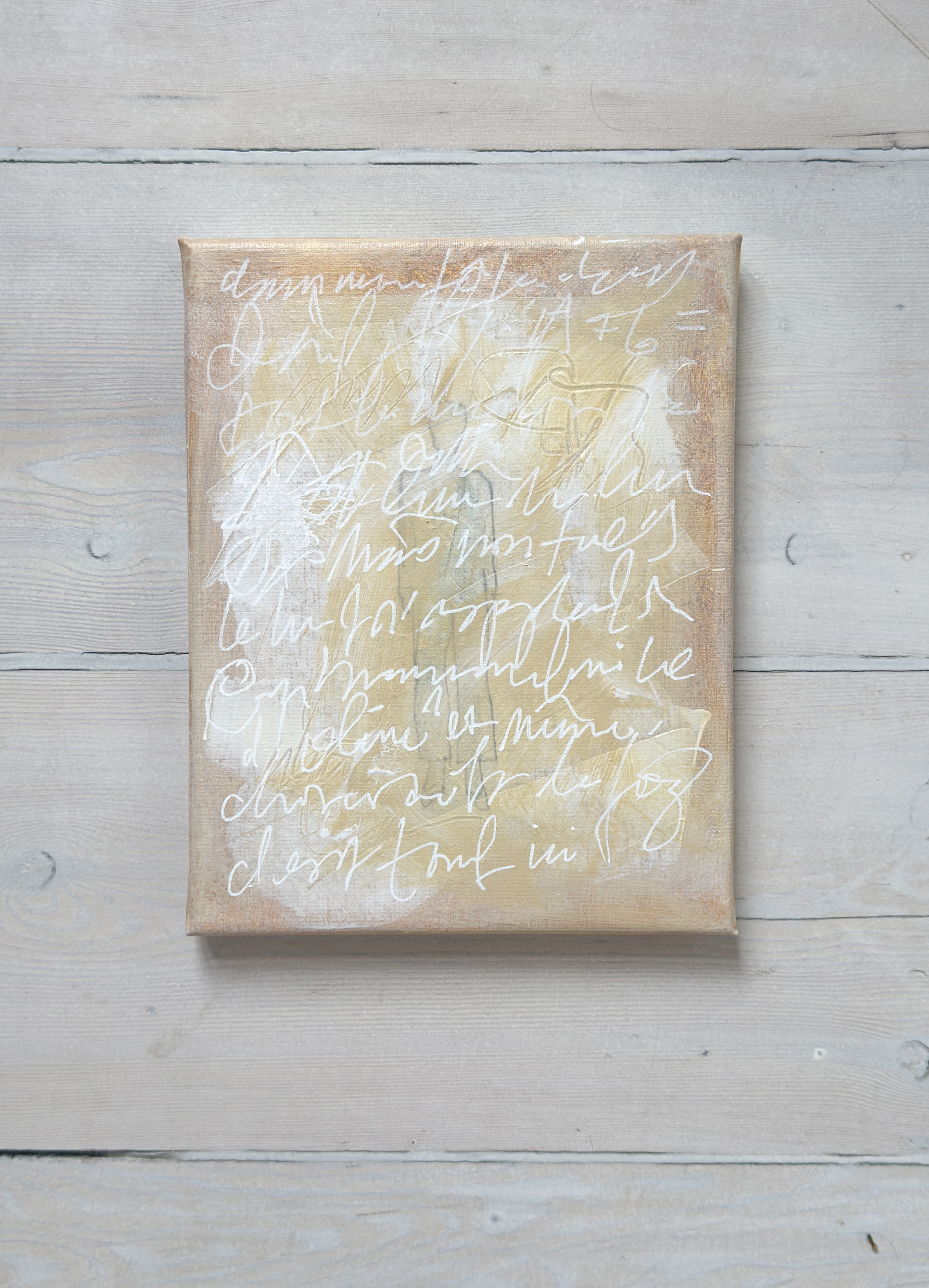 PAINTING  Notes On Worried