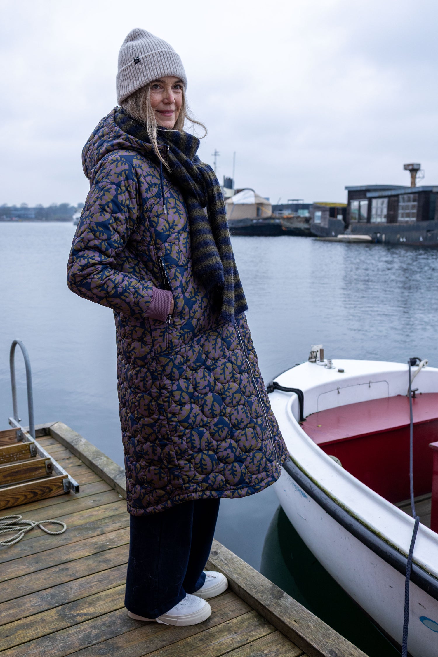 Danedrama Thermo Coat Olivemix - 2