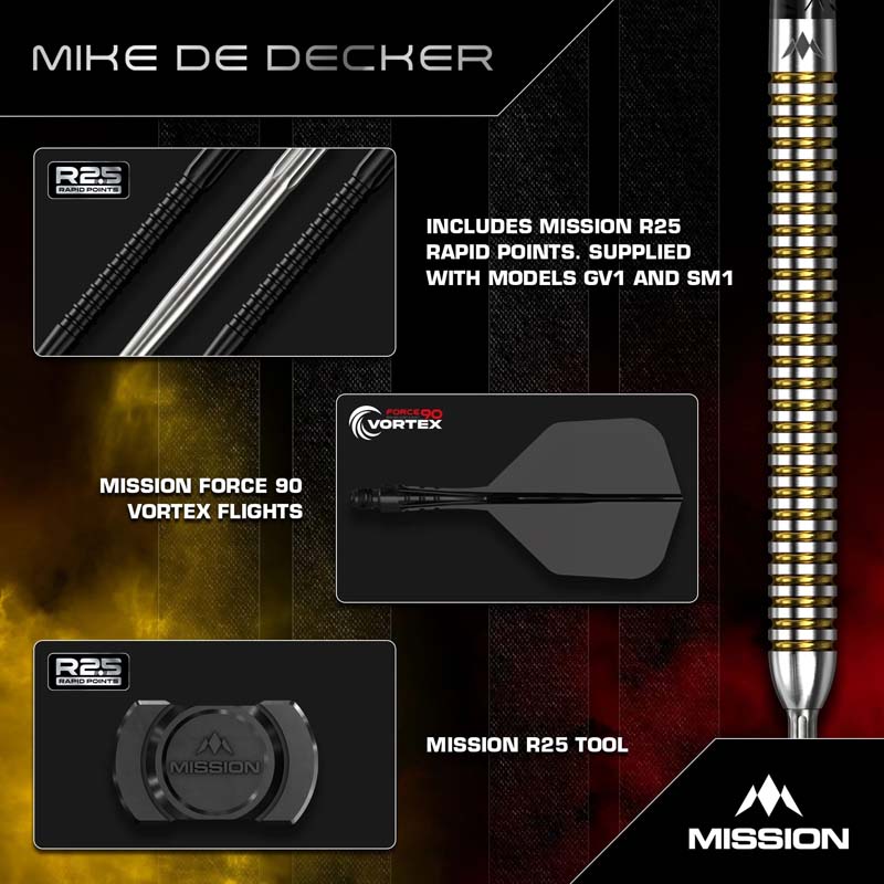 Mission Mike De Decker V2 95% 22g - 4