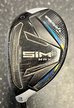 TaylorMade Sim 2 MAX  hybrid 3  19 grader  -Vänster-