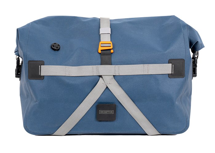 Borough WP Roll Top Lge +Frame Navy/Grey
