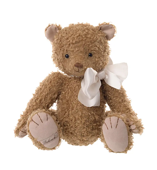 Bukowski Frankie - Nalle Brun Teddy m Vit Rosett 30cm 