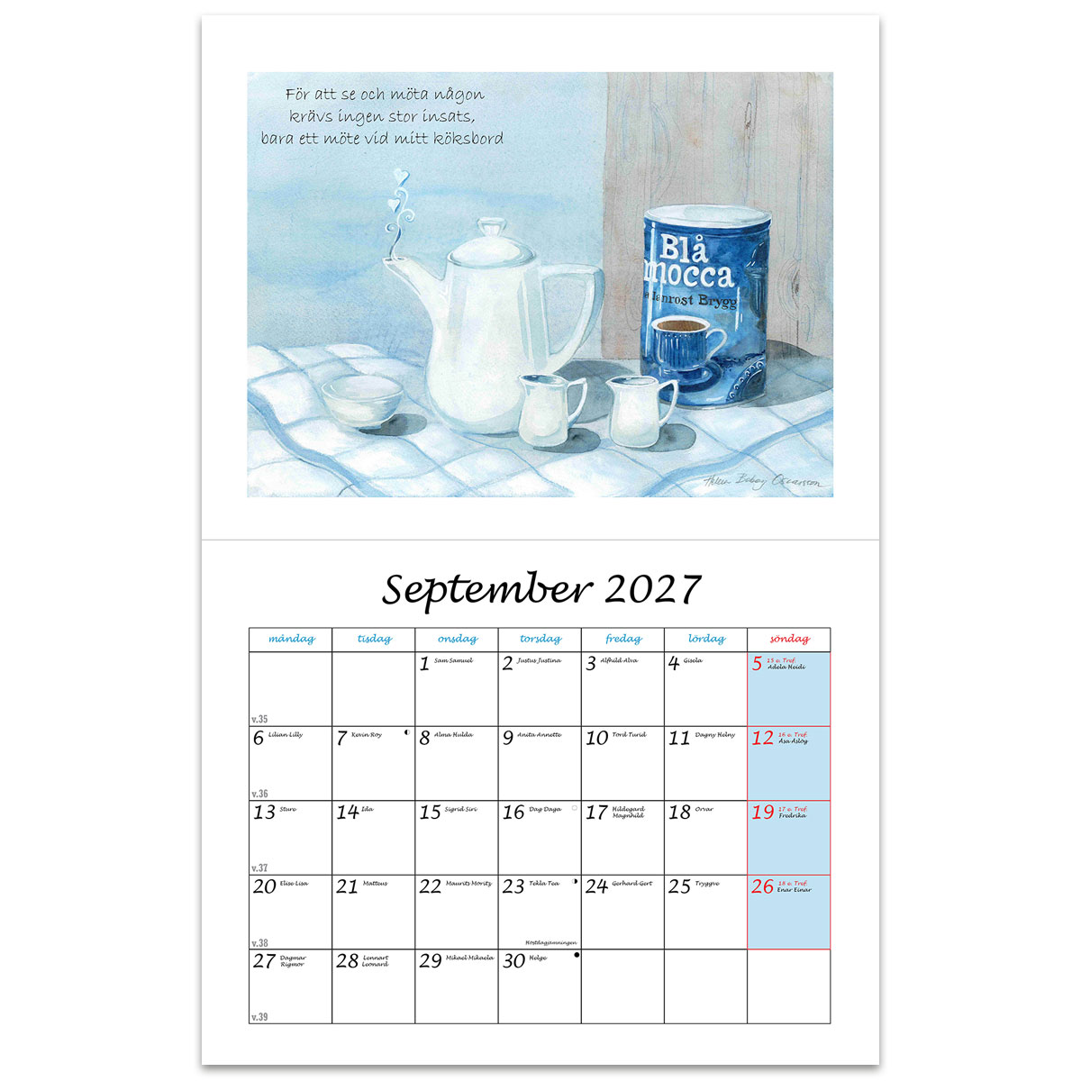Helenas almanacka-Vardagsnära - 2027 - 2