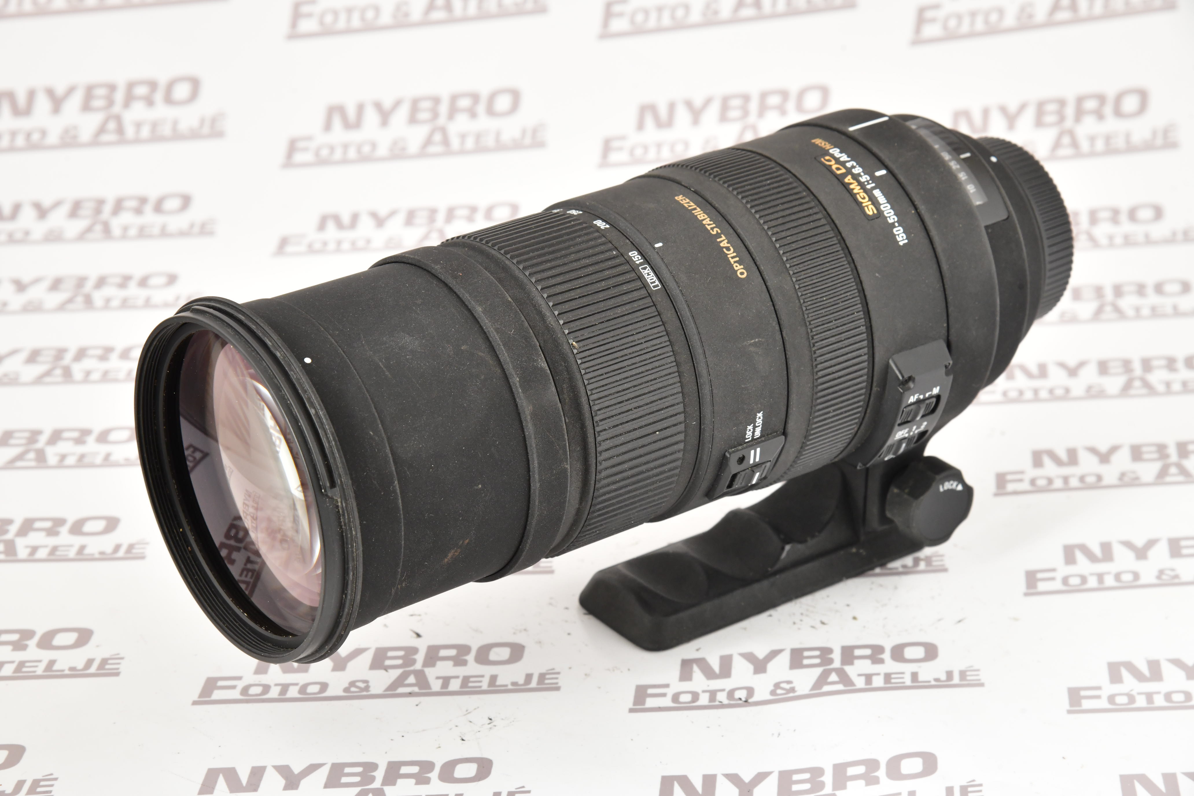 Sigma 150-500/5-6,3 DG APO HSM OS för Nikon