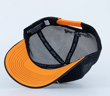 CAMPSITE TRUCKER KEPS - HOOKED BLACK