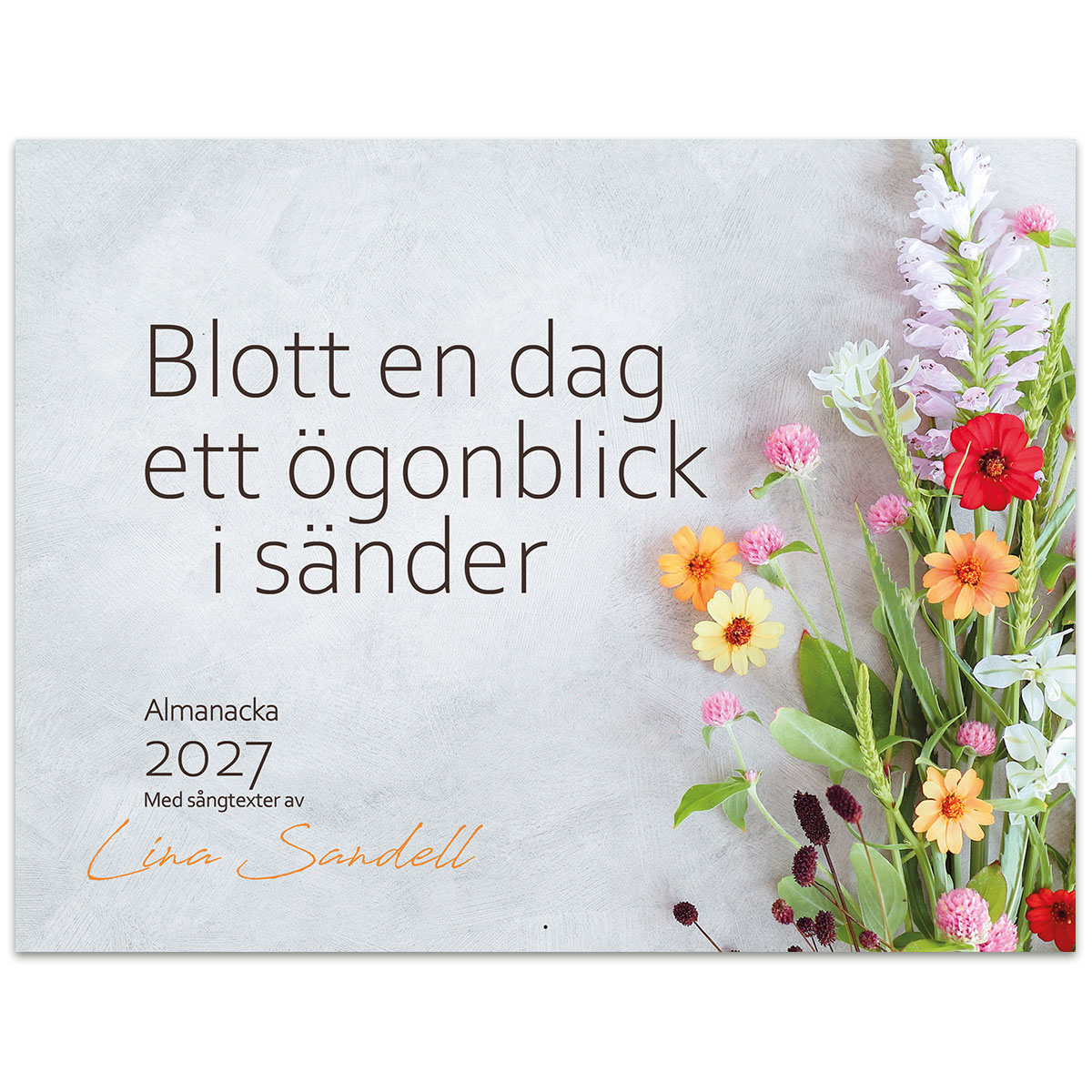 Blott en dag väggkalender 2027 – Lina Sandell