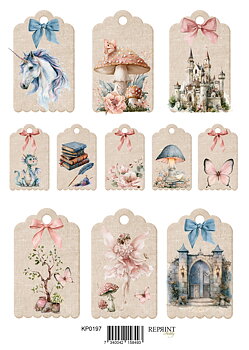Reprint Klippark A4 0197 -Hidden Magic Tags